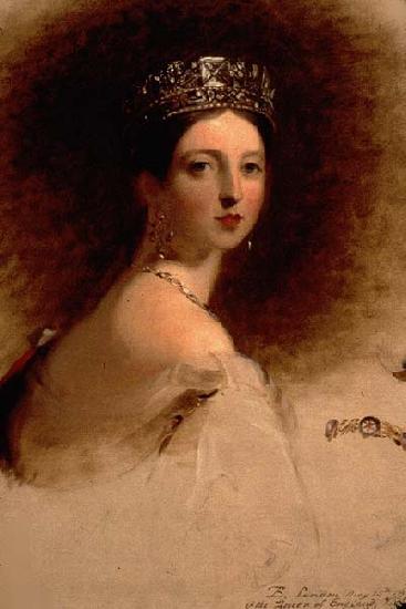 Thomas Sully Portrait of Queen Victoria